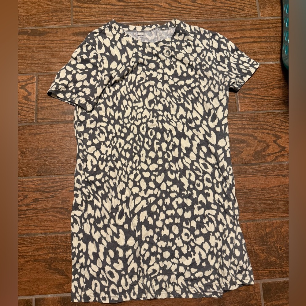 Wild Meadow Leopard Print Dress Size Large